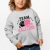 The Juniper Shop Team Halftime Distressed Toddler Graphic Sweatshirt - 2 of 3