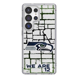 NFL NFC Teams Brick Wall Clear Cell Phone Case for Samsung Galaxy - 1 of 4