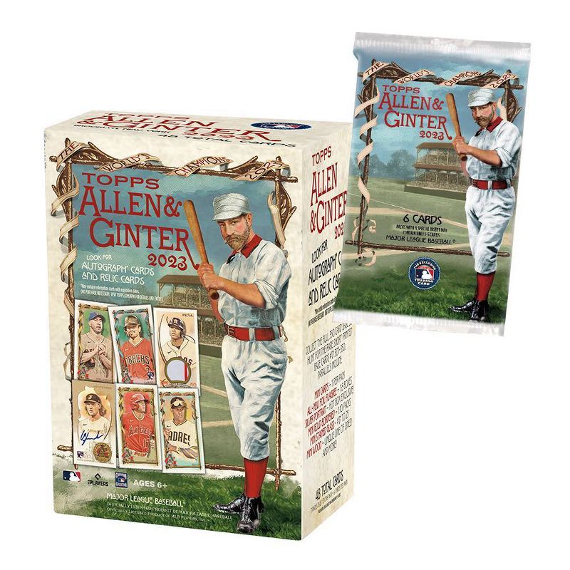 2023 Topps MLB Allen &#38; Ginter Baseball Trading Card Blaster Box, 2 of 4