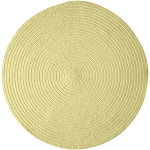 Colonial Mills Spring Meadow Area Rug - Sprout Green 5' round - 1 of 4
