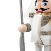 JUJABU 4-Pack Christmas Nutcracker Statues with Multi-Style Decor for Home & Countertops - 4 of 4