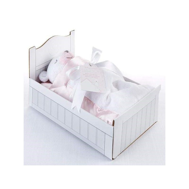 Baby Aspen Beary Sleepy Plush Plus Blanket for Baby - Pink | BA12055PK, 3 of 7