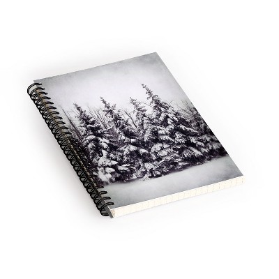 Chelsea Victoria Snow And Pines Spiral Notebook - Deny Designs