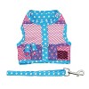 Doggie Design Cool Mesh Dog Harness Under the Sea Collection-Pink and Blue Flip Flop - 2 of 3