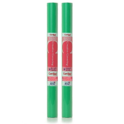 Con-Tact 2 Rolls 18"x20' Creative Covering Adhesive - Green