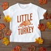 The Juniper Shop Little Turkey Orange Toddler Short Sleeve Tee - 2 of 3