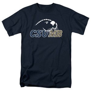 Men's California State University Monterey Bay Official Distressed Primary T-Shirt - 1 of 4
