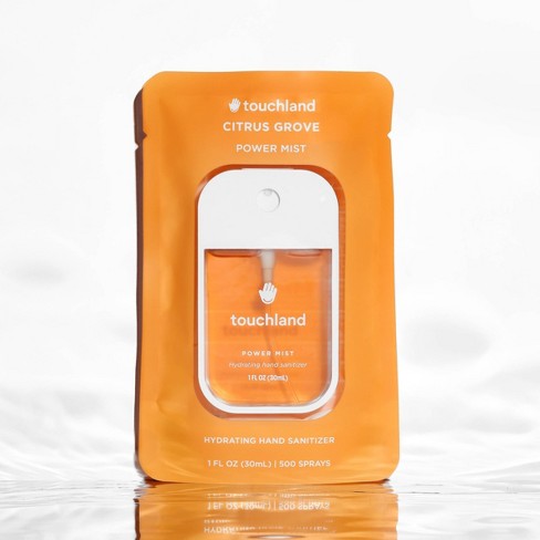 Touchland Power Mist Hydrating Hand Sanitizer - Citrus Grove - 1 Fl Oz ...