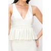 Women's Peplum Tank Top - INA Fashion - 2 of 3