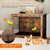 Tangkula Dog Crate Furniture for Medium/Large Dogs 39" Indoor Pet House Side End Table - 4 of 4