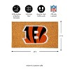 EvergreenNFLCleveland Browns Logo Natural Coir 28 x 16 Inches Indoor Outdoor Doormat - 3 of 4