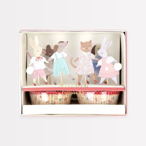 Meri Meri Animal Friends Cupcake Kit (Pack of 24) - 1 of 4