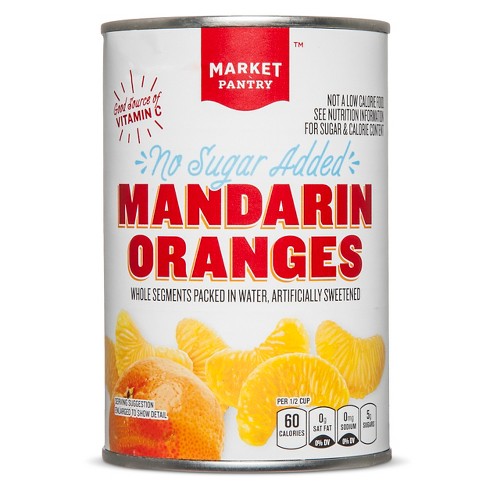 No Sugar Added Mandarin Oranges 15oz - Market Pantry™ : Target