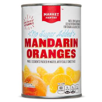No Sugar Added Mandarin Oranges 15oz - Market Pantry™