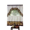 GoodGram Coffee Complete Kitchen Curtain Tier and Swag Set - 2 of 2