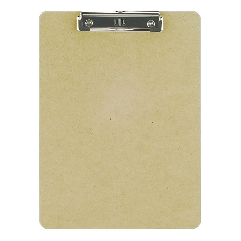 Officemate Recycled Clipboard, Letter Size, Wood, Low Profile Clip, Pack of 6, 2 of 5