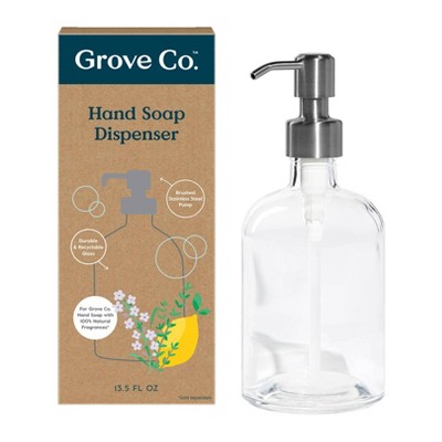 Grove Co. Hand Soap Glass Dispenser