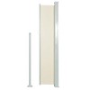 vidaXL Retractable Side Awning 47.2" x118.1" Cream - 3 of 4