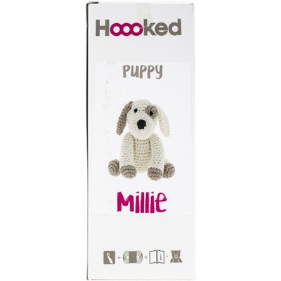Hoooked Puppy Millie Yarn Kit W/Eco Barbante Yarn