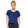 Expert Brand USA-Made Women's MoCA™ Cotton Blend Cropped Tee - 4 of 4