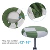 Unique Bargains Round Washable Elastic Bar Stool Cover for Dia 12"-18" Chair - 3 of 4