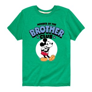 Boys' - Disney - Member Of The Brother Club Short Sleeve Graphic T-Shirt - 1 of 4