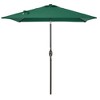 Sonkuki 6.5 FT Outdoor Patio Umbrella Market Table Umbrella With a Crank for Garden, Deck and Pool - 2 of 4