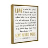 Stupell Industries Love Is Patient Psalm Faith Based Word Design - 3 of 4