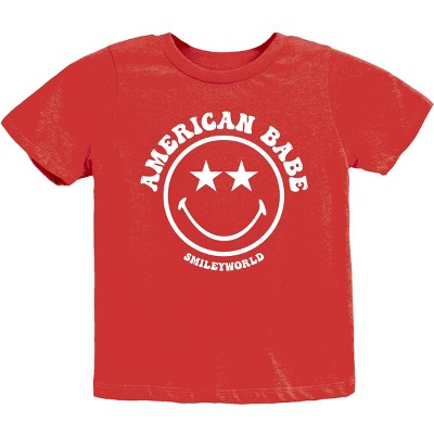 The Juniper Shop SmileyWorld American Babe Youth Short Sleeve Tee