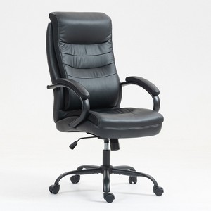 SEVOBAL Task and Office Chairs Swivel Height Adjustable Chair home office chair Ergonomic Computer Task Chair, Black, 33.07"*12.6"*22.44" - 1 of 4