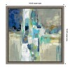 Amanti Art Spring Water by Silvia Vassileva Canvas Wall Art Print Framed 16 x 16-in. - 4 of 4