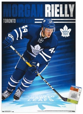 Trends International Nhl Toronto Maple Leafs - Mitch Marner 19 Unframed  Wall Poster Print Clear Push Pins Bundle 22.375 X 34 : Target