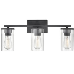 Millennium Lighting Verlana 3 - Light Vanity in  Matte Black - 1 of 2