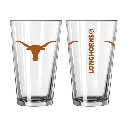 NCAA Texas Longhorns Gameday Pint Glass - 16oz