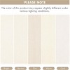SEVOBAL Bathroom Rugs Bath Mat Rug Home Decor Carpet Shower Mat Non-Skid for Bathtub Side Floor Shower Room Bathroom, Off-White, 72"*24"*0.75" - 3 of 4