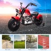 36V Kids Ride On Dirt Bike,Electric Off-Road Motorcycle with 16.5 Mph Top Speed - 3 of 4