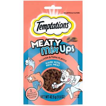 Temptations Meaty Mixups Salmon & Tuna Flavor Adult Cat Treat - 1.5oz