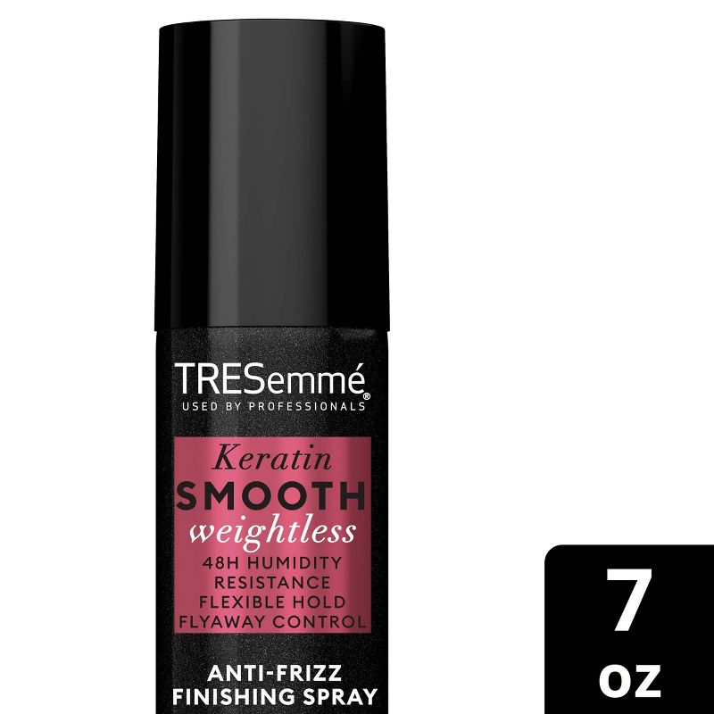 Tresemme Keratin Smooth Weightless Anti-Frizz Finishing Spray Flexible Hold Hair Treatment - 7oz, 1 of 11