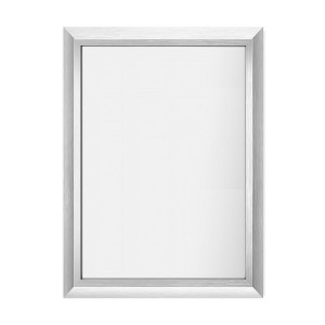 Apmir High-Strength Tempered Glass and Aluminum Alloy Framed French Cleat Mounted Wall Decor Mirror in matte black with 5-Year Warranty - 1 of 4