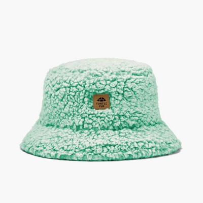Turtle Fur Stomp High Pile Recycled Fleece Bucket Hat - Adult Comfort Lush Winter Cap