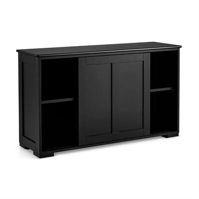 LunaLulinlk Antique Stackable Kitchen Storage Sideboard with Height Adjustable Shelf
