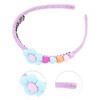 Unique Bargains Gilr's Classic Flower Headbands 5.51"x4.72"x1.34" 1 Pc - 3 of 3