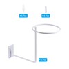 Unique Bargains Metal Rust-proof Durable Wall Mount Helmet Holder 2 Pcs - 3 of 4