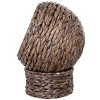 LAOTIES 27'' Rattan Wicker Elevated Cat House,Modern Indoor Pet Bed with Rotating Basket,Scratch Surface and Soft Cushion - 4 of 4