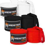 Meister 180" MMA and Boxing Hand Wraps Pair 3pk