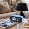 REGALWOVEN Digital Corded Electric Plastic Adjustable Volume Alarm Clock 4.1"L x 1.6"W x 1.6"H1 Pc - 2 of 4