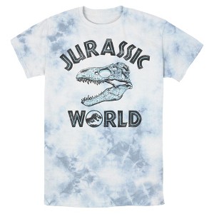 Mens Jurassic World Skeleton Logo T Shirt - 1 of 4
