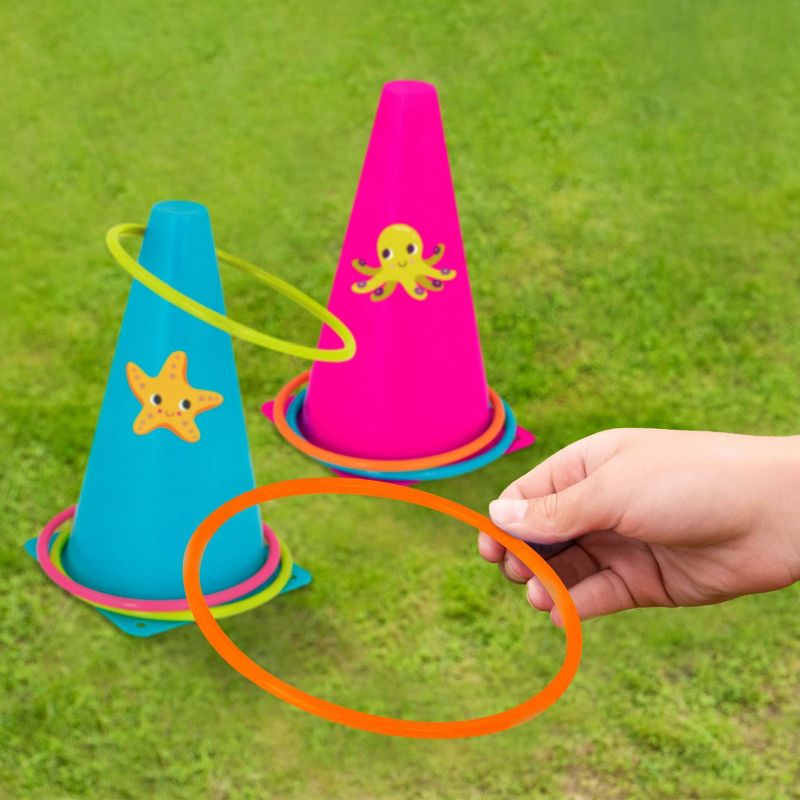 B. toys Ring Toss &#38; Egg-and-Spoon Outdoor Games Galore, 3 of 9