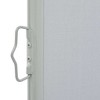 vidaXL Patio Retractable Side Awning 39.4"x118.1" Gray - 4 of 4