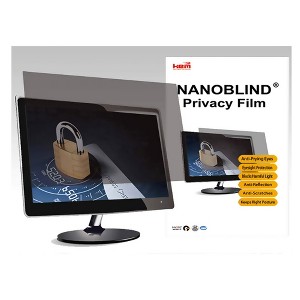 NanoBlind Privacy Screen Filter Crystal Clear, Matte - For 18.4" LCD Monitor - 1 of 1